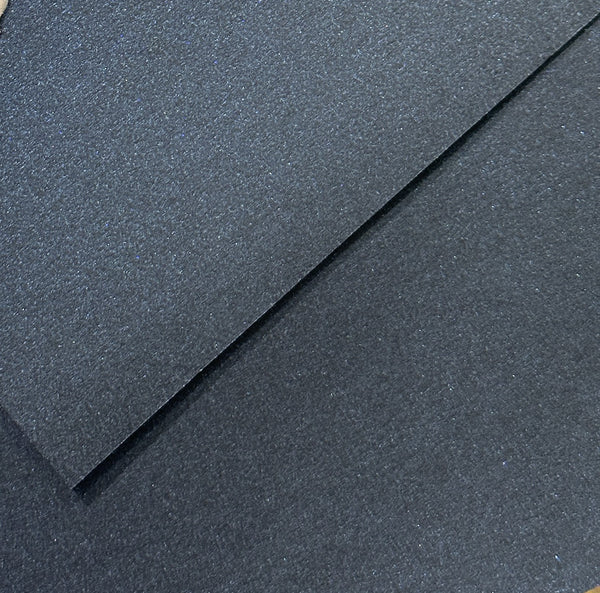 Metallic papir, Midnatblå, A4, 1stk