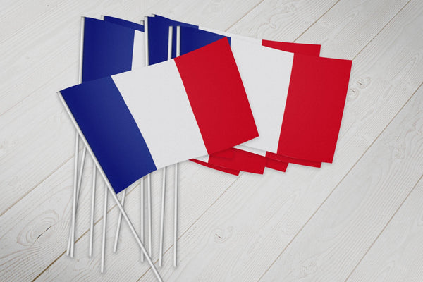 Hurra flag, Frankrig, 1 stk.