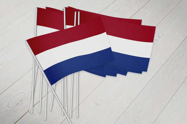 Hurra flag, Holland, 1 stk.
