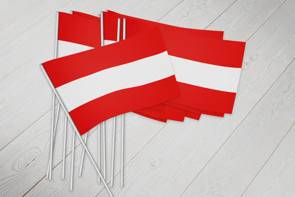 Hurra flag, Østrig, 1 stk.