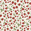 Gavepapir Ib Laursen, Jordbær, 5M x 52,5cm