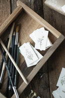 Til og fra kort, Blomster, 6 stk