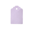 Manillamærke DP, 4,5x6,7 cm., Lys lilla, perlemor