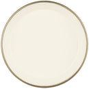 Metalfad creme m. guldkant