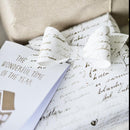 Gavepapir m. tekst; Brændte mandler 5M