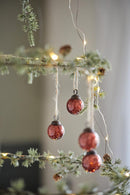 Julekugler mini i pose, Coral Almond