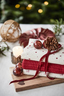 Julekugler mini i pose, Coral Almond