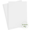 Kopipapir Hvid A4, 100G  50 ark/pk