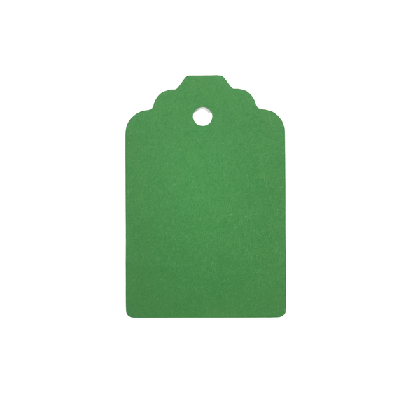 Manillamærke DP, 4,5x6,7 cm., Grøn
