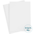 Kopipapir Hvid A4, 120G 50 ark/pk