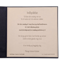 Invitation 007, DIY, Mørkeblå