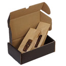 Postæske, Sort, 17x10,5x6 cm