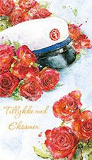 Studenterhue, Hue og roser, Blå