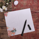 Studenterkort, Hue og Roser, Rød