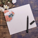 Studenterhue, Hue og roser, Blå