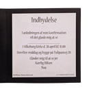 Invitation 007, DIY, sort