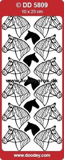 Stickers Heste Udskæring