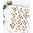 Stickers Jule slikstokke