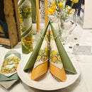 Bordløber hør/linen hvid 30 cm 4 meter