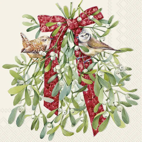 Ihr, Birds in mistletoe, Frokostserviet