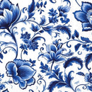 Ambiente, Delft Blue Florals, Frokostserviet - 33x33 cm