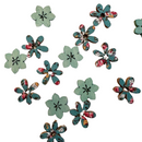 Træblomst turkis, ass, Pr stk