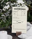 En hilsen til nonfirmanden, Ekstra kort 10 stk