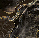 Ambiente Marble Black frokostserviet 33x33cm