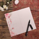 Studenterkort, Omkranset hue, Rød