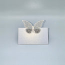 Bordkort DP Lasercut, Sommerfugl Hvid, 10 stk. (2)