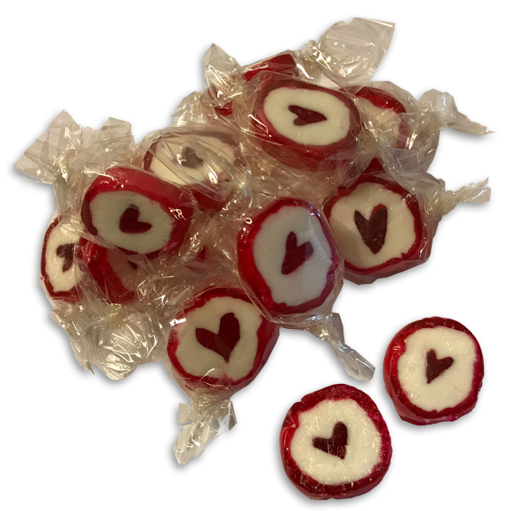 Bolsjer, Hjerte, 175 g.