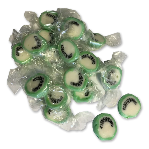Bolsjer, Konfirmand Lysgrøn, 175 g