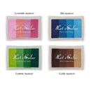 Fingerprint plakat m elefant - Flere farver