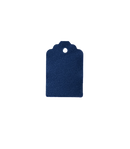 Manillamærke DP, 4,5x6,7 cm., Mørkeblå Perlemor