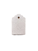 Manillamærke DP, 4,5x6,7 cm., Moonstone