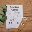 Male- og Opgavebog, Barnedåb