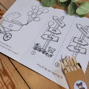 Male- og Opgavebog, Barnedåb