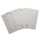 Konfirmations-ringbind med sider, 2 farver