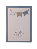 Invitation Silje, DIY, Støvet blå