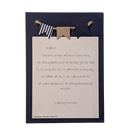 Invitation Silje, DIY, Mørkeblå