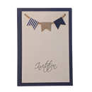 Invitation Silje, DIY, Mørkeblå