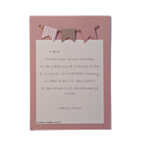 Invitation Silje, DIY, rosa