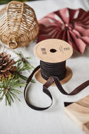 Velourbånd Mocca, 10 m