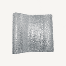 Bordløber, sølv pailetter