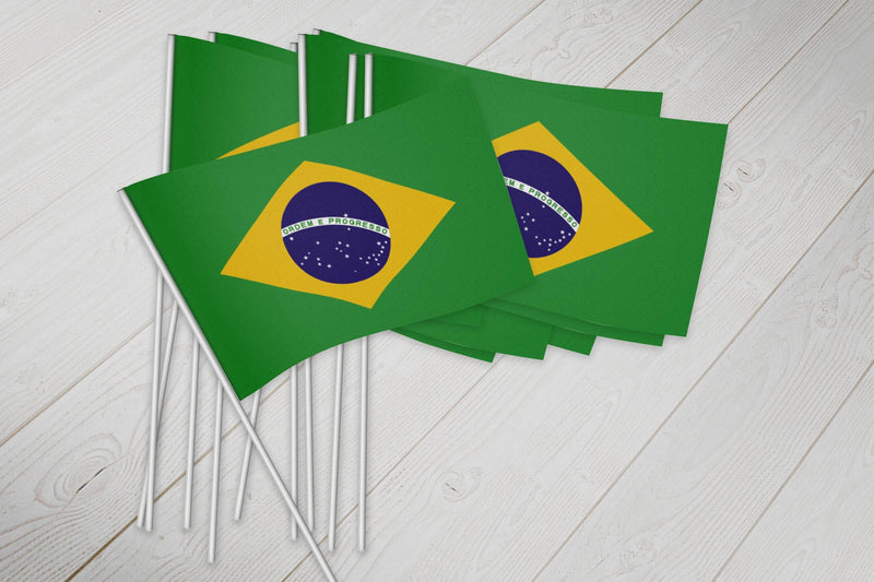 Hurra flag, Brasilien, 1 stk.