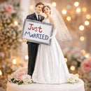 Brudepar, Just Married, 14,5cm