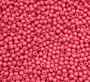 Glasperler 8/0 - Coral inkl. fin rund æske med skruelåg