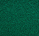 Glasperler 11/0 - Emerald green inkl. fin rund æske med skruelåg