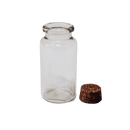 DP Glasflaske m. korkprop  3X6CM