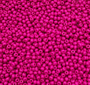 Glasperler 8/0 - Fuchsia inkl. fin rund æske med skruelåg